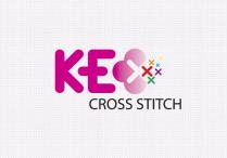 KEC十字绣标志设计