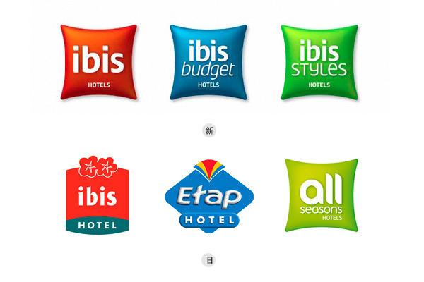 ibis dachmarke logo 世界酒店业巨头雅高（Accor）集团启用新品牌标识
