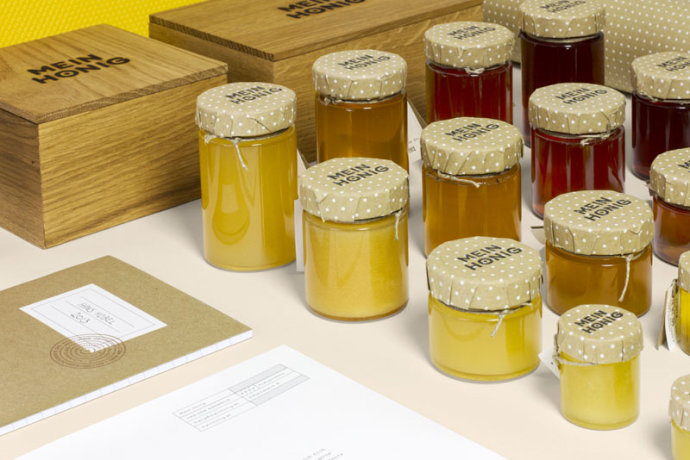 Honigmarke品牌识别设计