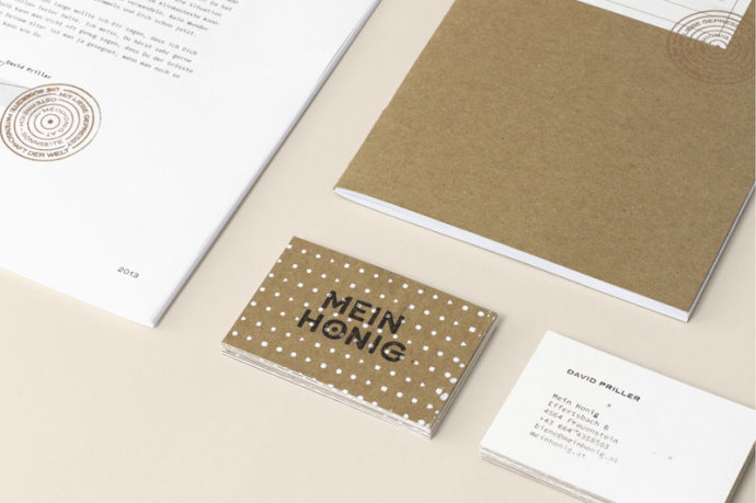 Honigmarke品牌识别设计