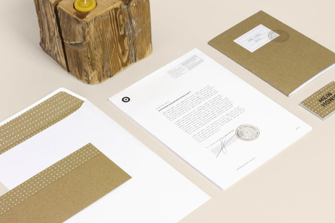 Honigmarke品牌识别设计