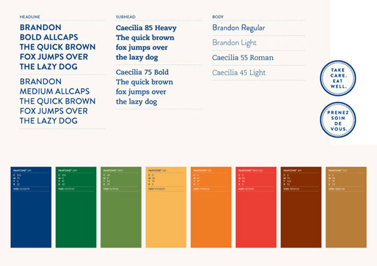 品牌设计欣赏：蓝鹅有机农场