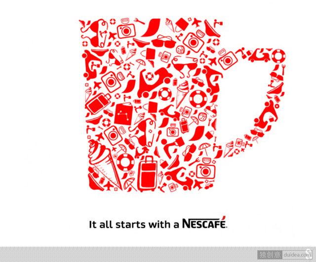雀巢咖啡（Nescafé）启用新LOGO
